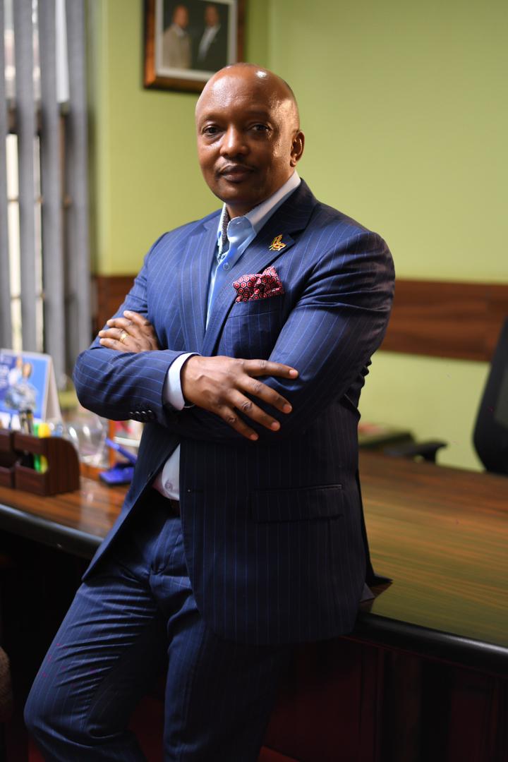 Portrait of Mr. Naboth Muhairwe